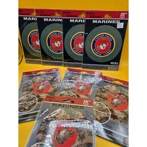 Marines Mylar Balloon Lot Of 8 Enlistment Retirement